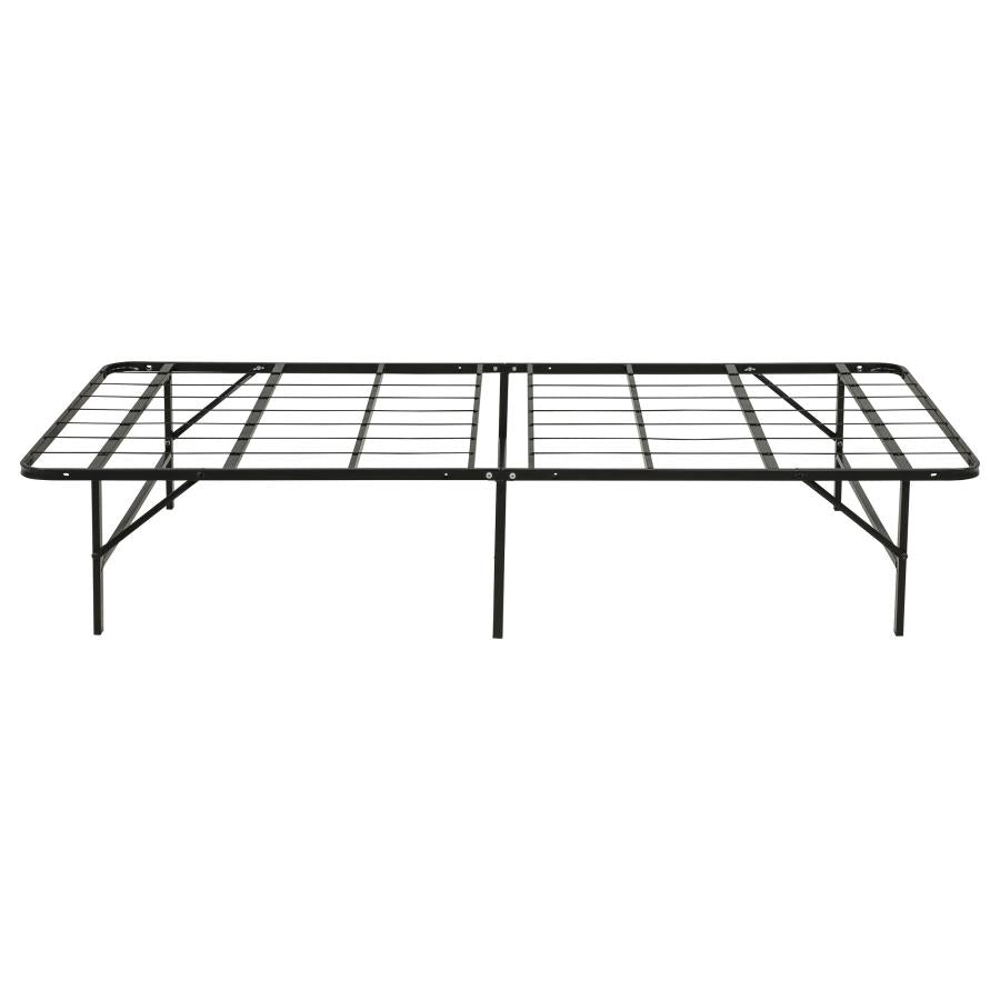 Kramer Black Twin Folding Metal Platform Bed Frame by Coaster at Eve Furniture