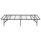 Kramer Black Twin Folding Metal Platform Bed Frame by Coaster at Eve Furniture