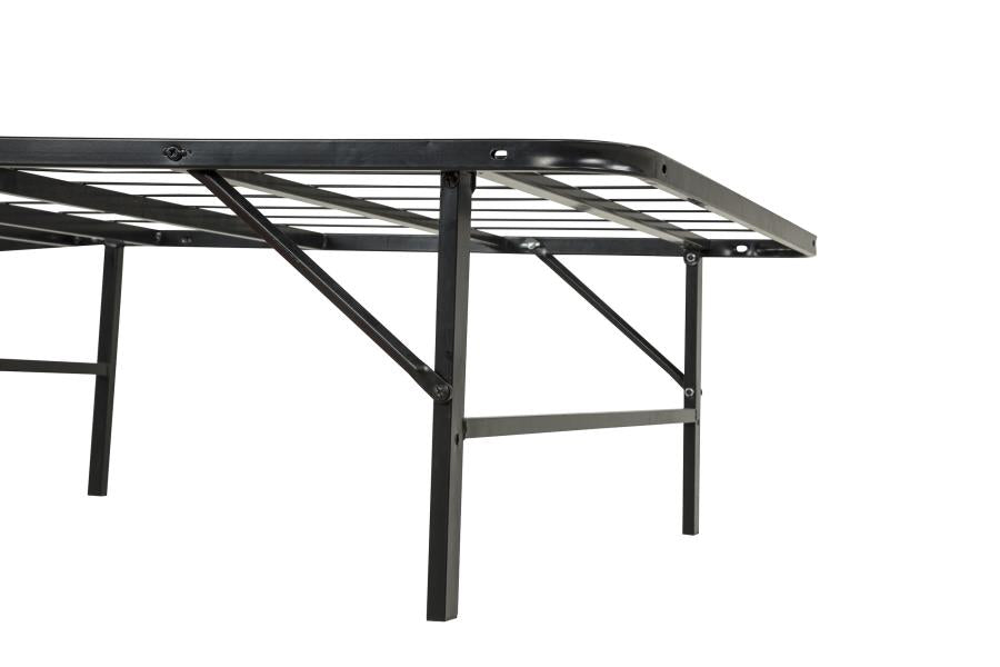 Kramer Black Twin Folding Metal Platform Bed Frame by Coaster at Eve Furniture