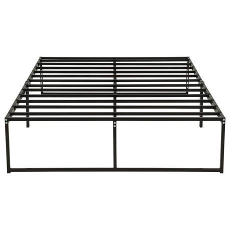 Gates Black Full Heavy-Gauge Metal Platform Bed Frame by Coaster at Eve Furniture