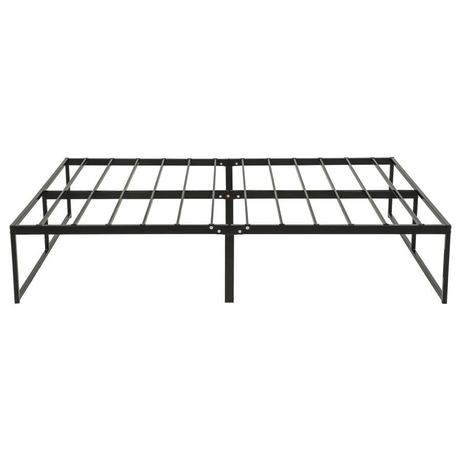 Gates Black Full Heavy-Gauge Metal Platform Bed Frame by Coaster at Eve Furniture