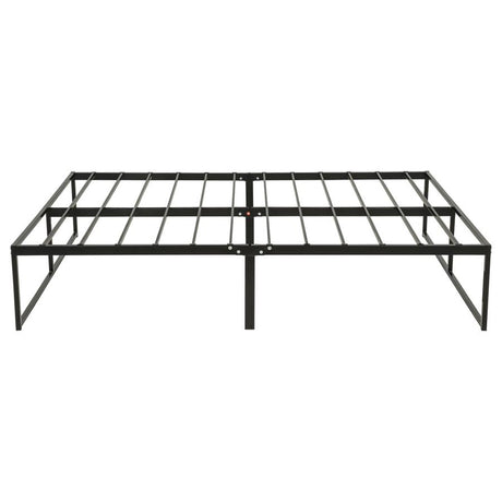 Gates Black Full Heavy-Gauge Metal Platform Bed Frame by Coaster at Eve Furniture