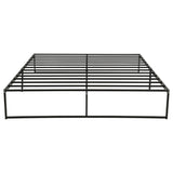 Gates Black Eastern King Heavy-Gauge Metal Platform Bed Frame by Coaster at Eve Furniture
