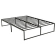Gates Black Queen Heavy-Gauge Metal Platform Bed Frame by Coaster at Eve Furniture