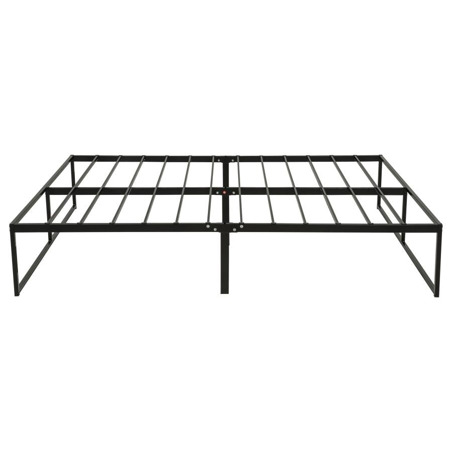 Gates Black Queen Heavy-Gauge Metal Platform Bed Frame by Coaster at Eve Furniture