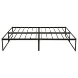 Gates Black Queen Heavy-Gauge Metal Platform Bed Frame by Coaster at Eve Furniture