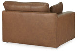 Emilia Caramel 5-Piece Sectional and Ottoman