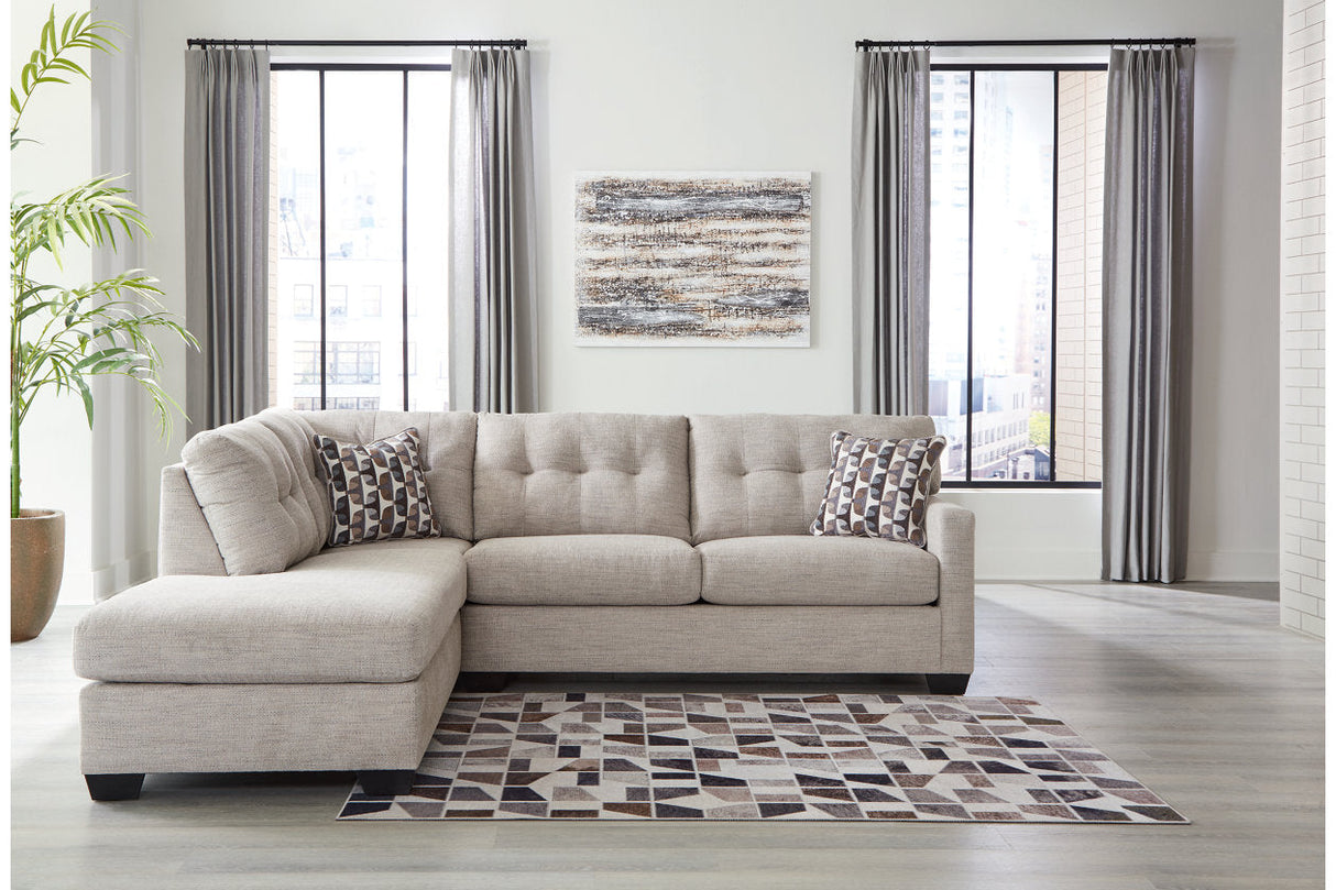 Mahoney Pebble 2-Piece Sectional with Chaise