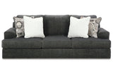 Karinne Smoke Sofa and Loveseat