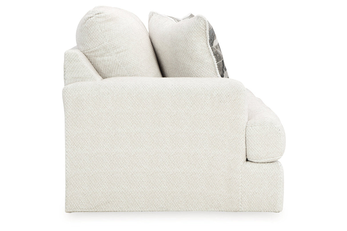 Karinne Linen Sofa, Loveseat, Oversized Chair and Ottoman