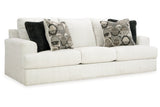 Karinne Linen Sofa, Loveseat, Oversized Chair and Ottoman