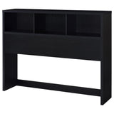 Westpark Black 3-Piece Queen Bedroom Set Bookcase Headboard by Coaster at Eve Furniture