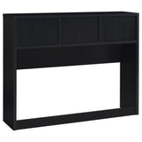 Westpark Black 3-Piece Queen Bedroom Set Bookcase Headboard by Coaster at Eve Furniture