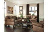 Larkinhurst Earth Sofa and Loveseat with Recliner