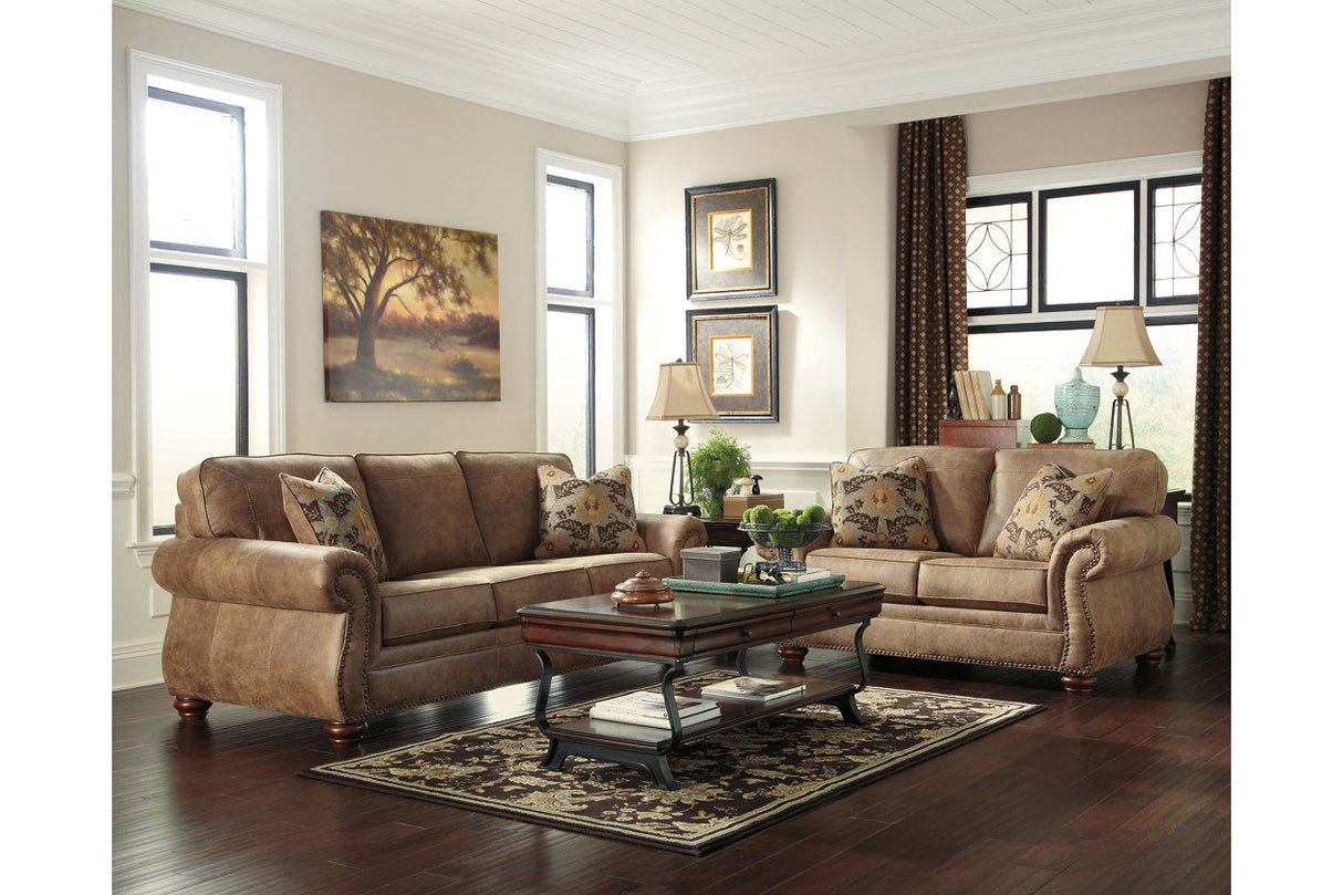 Larkinhurst Earth Sofa and Loveseat