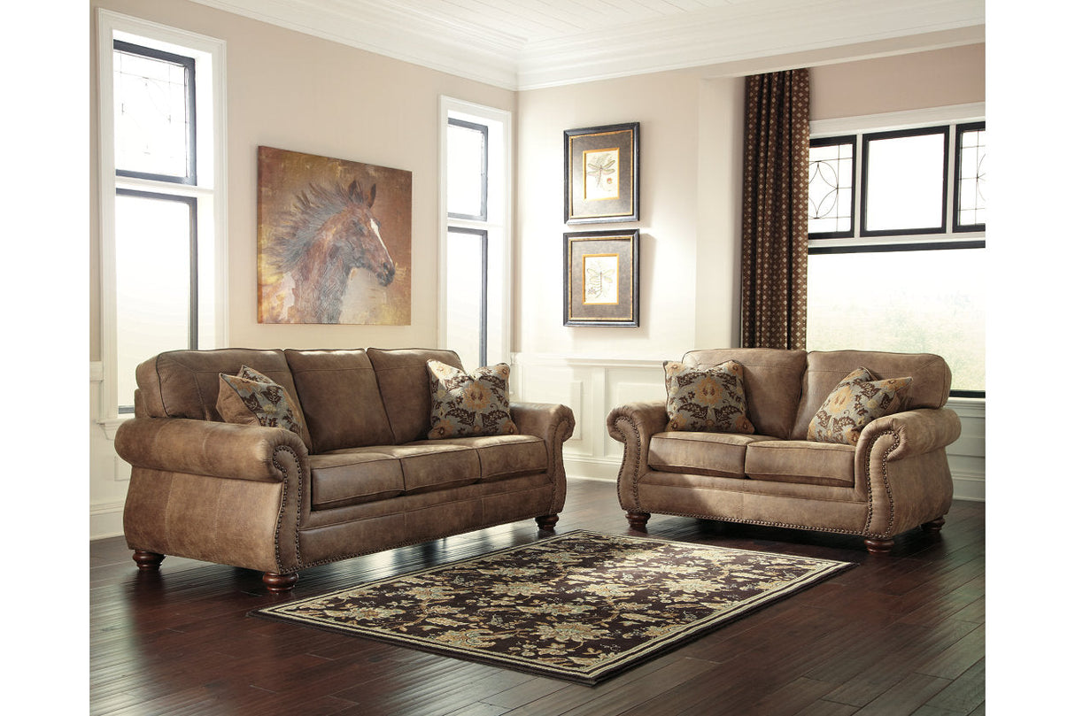 Larkinhurst Earth Sofa Sleeper and Loveseat