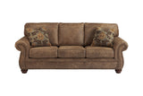 Larkinhurst Earth Sofa and Loveseat with Recliner