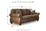 Larkinhurst Earth Sofa and 2 Recliners