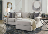 Dellara Chalk 2-Piece RAF Chaise Sectional