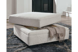 Dellara Chalk Ottoman