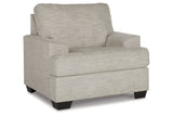 Vayda Pebble Chair and Ottoman