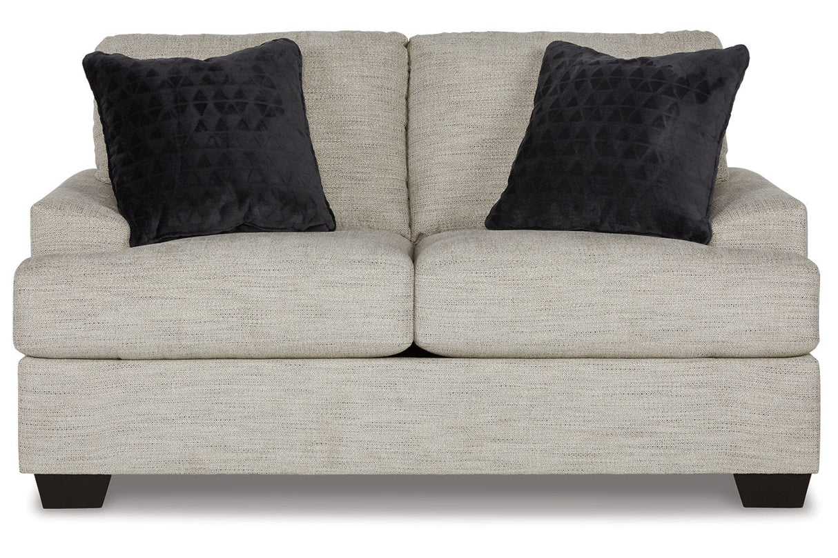 Vayda Pebble Sofa, Loveseat, Chair and Ottoman