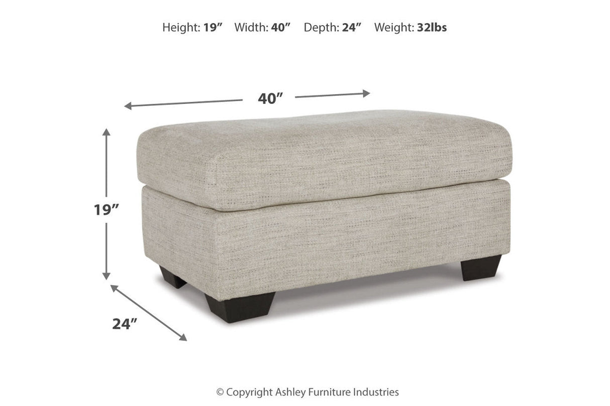 Vayda Pebble Sofa, Loveseat, Chair and Ottoman