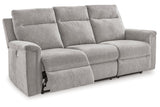 Barnsana Ash Power Reclining Sofa, Loveseat and Recliner