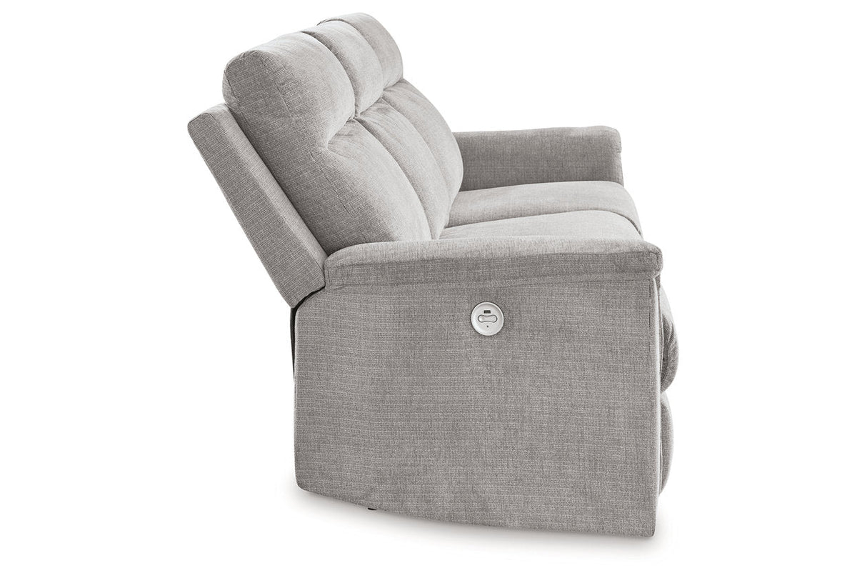 Barnsana Ash Power Reclining Sofa, Loveseat and Recliner