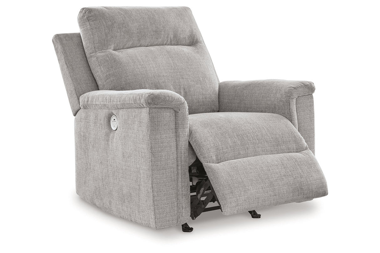 Barnsana Ash Power Reclining Sofa, Loveseat and Recliner