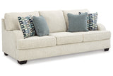 Valerano Parchment Sofa and Loveseat