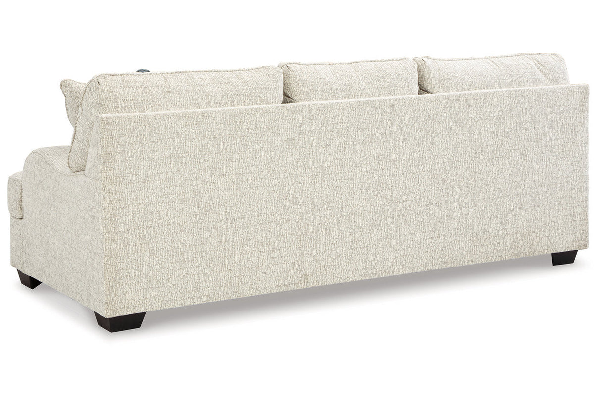 Valerano Parchment Sofa and Loveseat