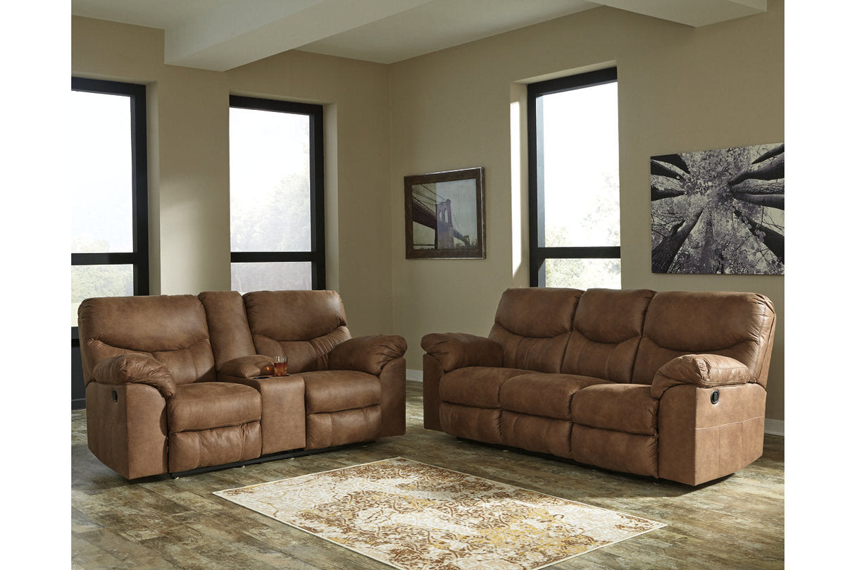 Boxberg Bark Reclining Sofa and Loveseat