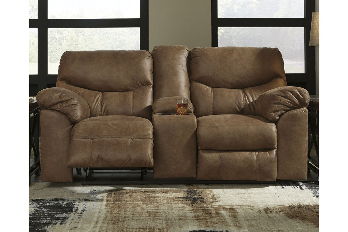 Boxberg Bark Reclining Sofa and Loveseat