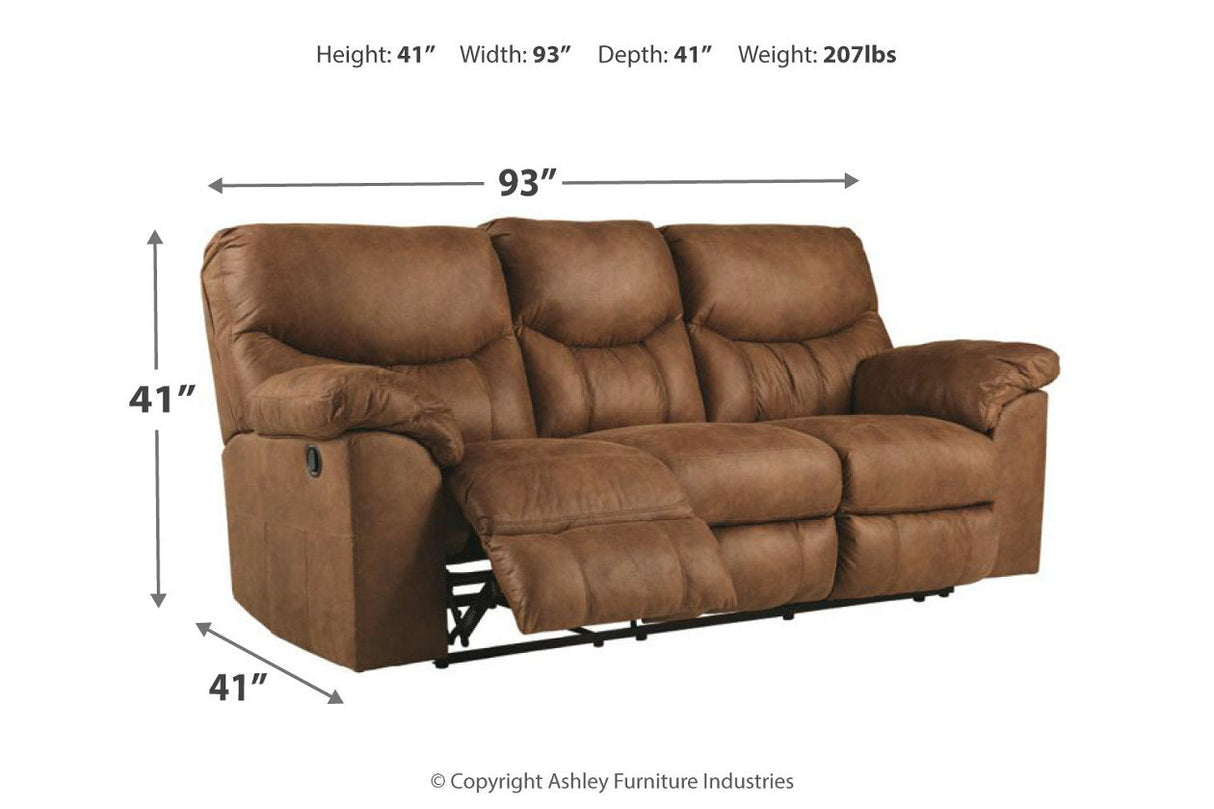 Boxberg Bark Reclining Sofa