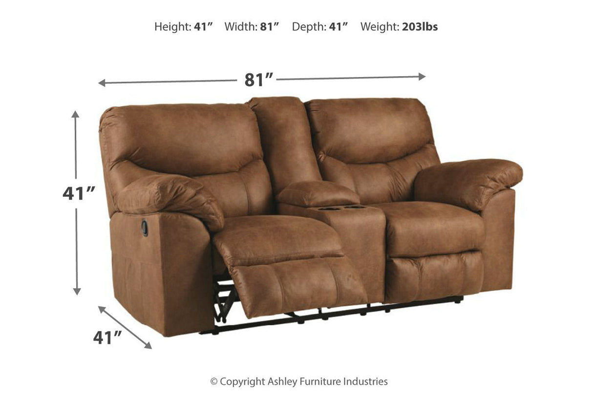 Boxberg Bark Reclining Loveseat and Recliner