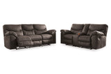 Boxberg Teak Reclining Sofa and Loveseat