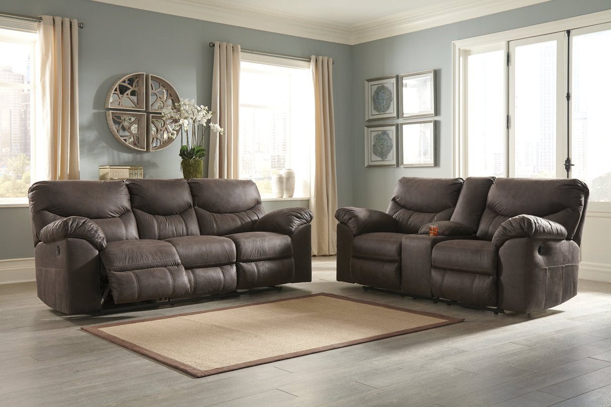 Boxberg Teak Reclining Sofa and Loveseat