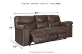 Boxberg Teak Reclining Sofa