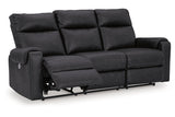 Axtellton Carbon Power Reclining Living Room Set