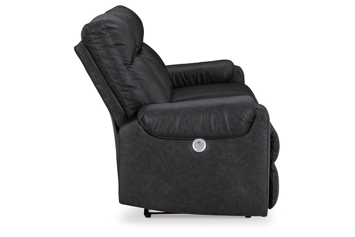 Axtellton Carbon Power Reclining Living Room Set