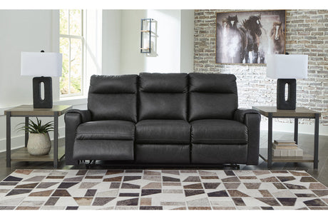 Axtellton Carbon Power Reclining Living Room Set