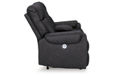 Axtellton Carbon Power Reclining Living Room Set