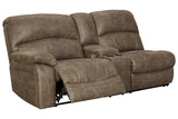 Segburg Driftwood 4-Piece Power Reclining Sectional