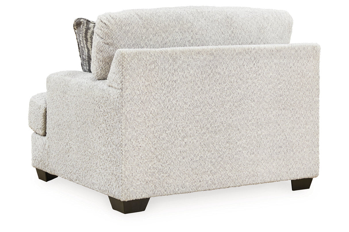 Brebryan Flannel Sofa, Loveseat, Oversized Chair and Ottoman