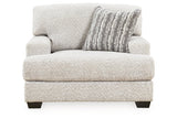 Brebryan Flannel Sofa and Oversized Chair