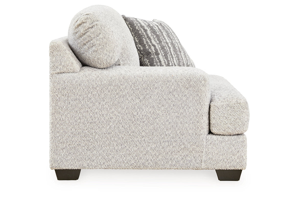 Brebryan Flannel Oversized Chair and Ottoman