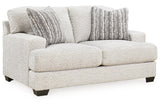 Brebryan Flannel Sofa, Loveseat, Oversized Chair and Ottoman