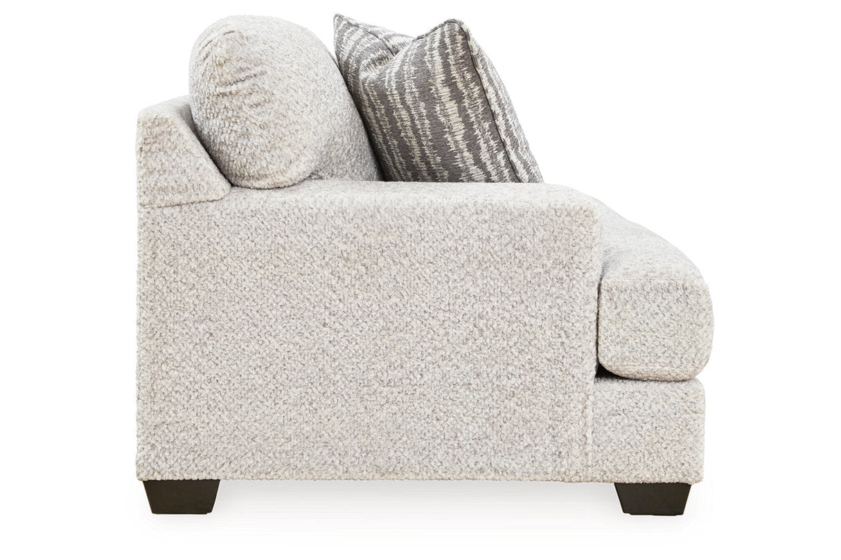 Brebryan Flannel Sofa, Loveseat, Oversized Chair and Ottoman