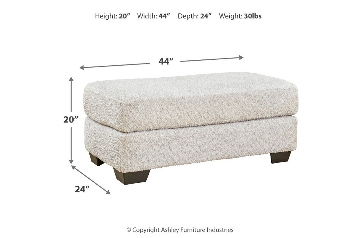 Brebryan Flannel Sofa, Loveseat, Oversized Chair and Ottoman